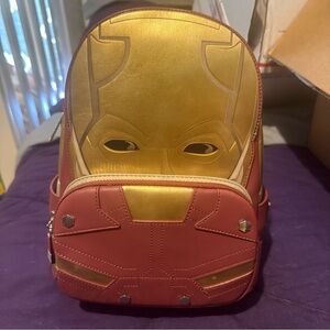 Loungefly Gold and Red Daredevil Backpack
